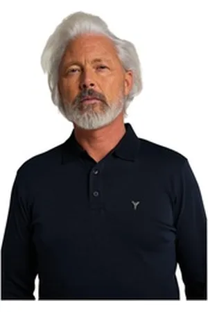 Carlo Colucci Poloshirt Corneanu schwarz M