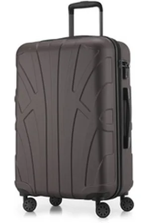 SUITLINE Koffer S1, 4 Rollen, mittelgroßer Hartschalen-Koffer Check-In Reisekoffer TSA 68 L