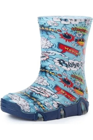 Ladeheid Kinder Regenschuhe SwkBW Gummistiefel bunt 27-28 EU