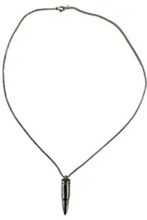Aaron Bane Kette mit Anhänger Halskette Kette mit Patronen Kugel Anhänger aus Edelstahl (1-tlg)
