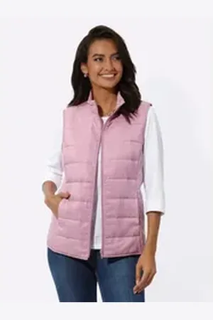 WITT WEIDEN Jerseyweste Steppweste rosa 50