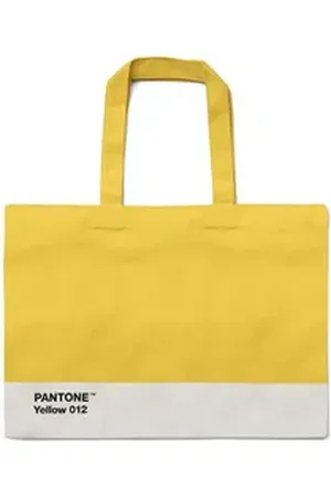 &Copenhagen PANTONE Strandtasche 100% Baumwolle, L 59 cm x H 41,5 cm, kleine Innentasche mit Reißverschluss gelb