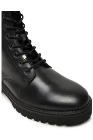 Pepe Jeans Schnürstiefeletten Durham Combat PMS50254 Schwarz Schnürstiefel schwarz 41 EU