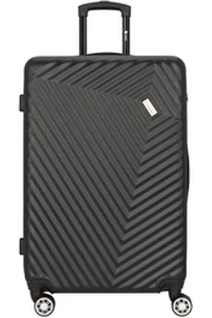 Mano Hartschalen-Trolley Don Carlo, 4 Rollen, ABS schwarz