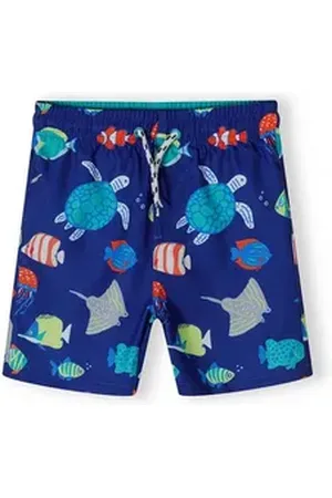 Minoti Badeshorts Badeshorts (9m-8y) blau 86-92cm