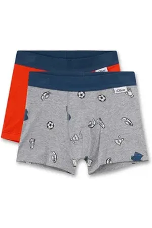 QS by s.Oliver Boxer (Set, 2-St., 2er-Pack) grau 104