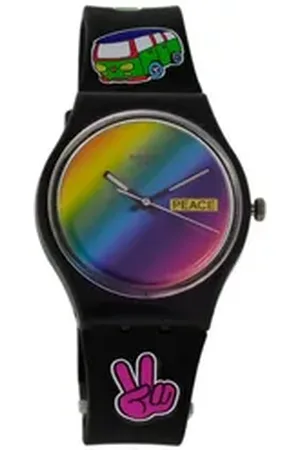Swatch Quarzuhr SO31B101 GO WITH THE 