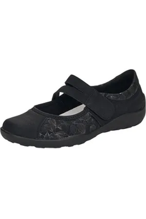 Remonte Damen Spangenschuh R3510-03 schwarz Slipper schwarz 38 EU