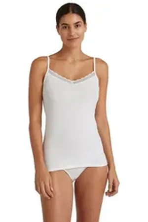Falke Achseltop (1-St) weich und elegant weiß XL