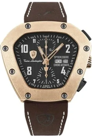 AUTOMOBILI LAMBORGHINI Automobili Lamborghini Automatikuhr TLF-T07-5-SPYDERLEGGERO TLF-T07-5-SPYDERLEGGERO braun