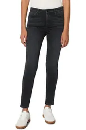 Marc O’ Polo Skinny-fit-Jeans aus Bio-Baumwoll-Mix grau 34