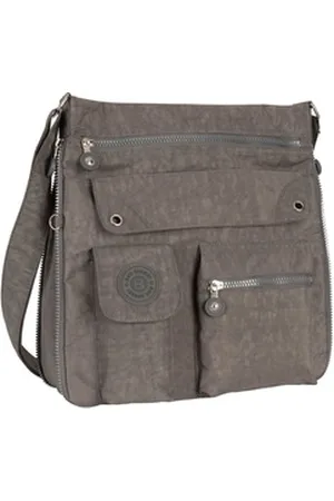 Bag Street Umhängetasche Damentasche Umhängetasche Handtasche Schultertasche Schwarz Grau, als Schultertasche, Umhängetasche tragbar grau