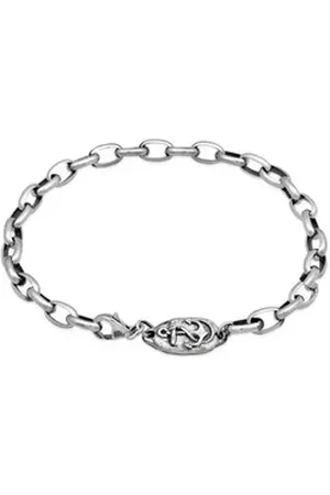 Haze & Glory Silberarmband Steadyfast Anker Maritim 925 Silber, Anker schwarz 23