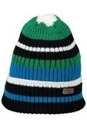 CMP Fellimitatmützen Kids Knitted Hat 31BN blau|grün|schwarz