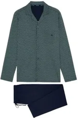 Hom Pyjama Valere blau M