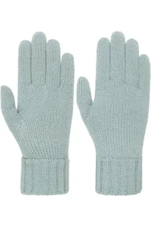 Seeberger Strickhandschuhe (1-St) Strickhandschuhe grün