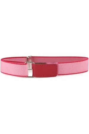 Ladeheid Stoffgürtel Kinder Gürtel Elastik-Gürtel 1-12 Jahre 34-90 cm P15 rosa 1-6 Jahre