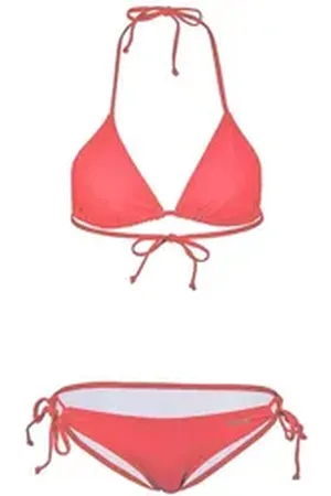 Beco Beermann Triangel-Bikini-Top -Basic Side Tie Triangle Bikini (2-St), in modischen Farben orange 36