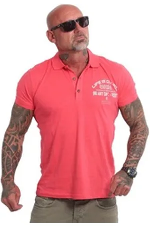 Yakuza Poloshirt Cruel rosa M