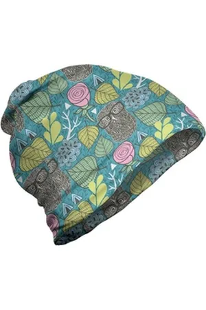 Abakuhaus Beanie Wandern im Freien Eule Hipster Tier Wise Vogel bunt