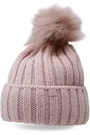 4F Strickmütze Mütze JAW23ACAPF267 56S rosa