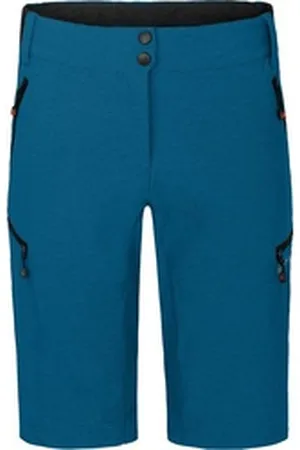 Bergson Outdoorhose VALLI Bermuda Damen Radshorts, robust, elastisch, Normalgrößen, Saphir blau blau 38