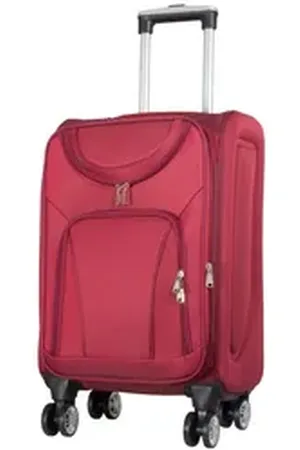 MONOPOL® Weichgepäck-Trolley 78x48x34cm - 4 Rollen - mit Dehnfalte - in 4 Farben - Koffer - Reisegepäck rot