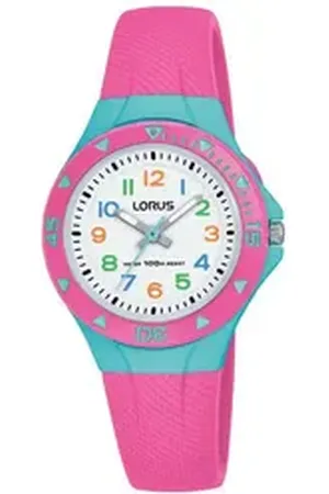 Lorus Quarzuhr Kinder Rosa, (Set), mit geschlossener Akustik rosa