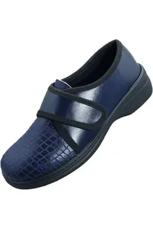 Algemare Damen Filz Hausschuh 5982-0803 blau Hausschuh blau 40 EU