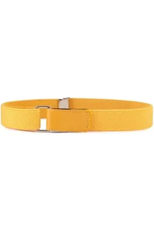 Ladeheid Stoffgürtel Kinder Gürtel Elastik-Gürtel 1-12 Jahre 34-90 cm P15 gelb 1-6 Jahre