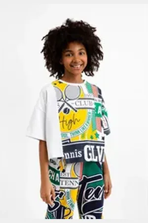 Gulliver T-Shirt mit asymmetrischem Schnitt bunt 158
