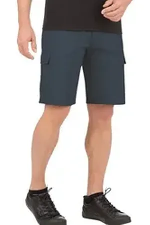 Trigema Jerseyhose Cargo-Bermuda aus 100% Baumwolle (1-tlg) grau 4XL