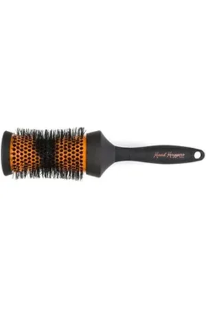 Denman Haarbürste Borstel Head Huggers zwart/ oranje 53mm
