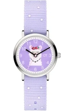 Cool Time Kids Quarzuhr Nylon lila