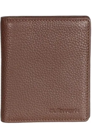 brown bear Geldbörse Cultwerk Modell IV für Herren aus Echtleder mit 5 Kartenfächern, mit Card Pull Funktion und RFID-Schutz Farbe Braun braun