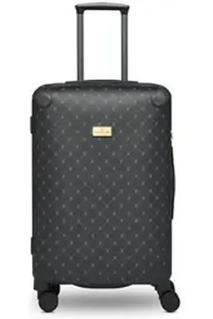 Lazarotti Hartschalen-Trolley Palermo, 4 Rollen, Polypropylen, PVC schwarz