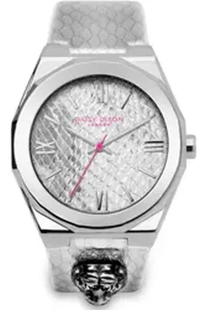 Daisy Dixon Mechanische Uhr London DD117S Damenarmbanduhr silberfarben