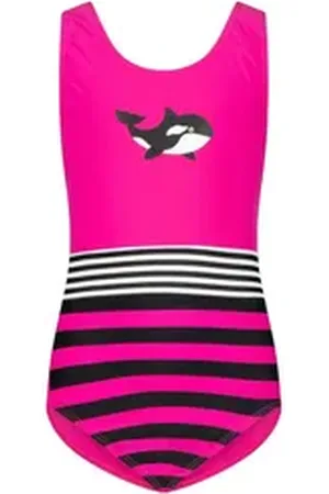 Beco Beermann Badeanzug -SEALIFE® mit Orca-Print und UV-Schutz 50+ bunt|schwarz 152