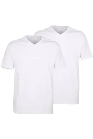Ceceba Unterziehshirt Herren T-Shirt weiß uni 2er Pack (2-St) weiß 60