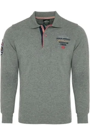 Carisma Poloshirt (1-tlg) mit Stickerei Expedition grün M