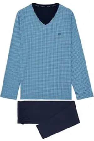 Hom Pyjama Mayron blau S