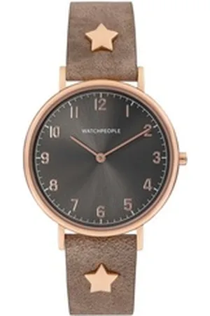 Watchpeople Quarzuhr Jewels Stern WP 072-01, flach, easy release Band