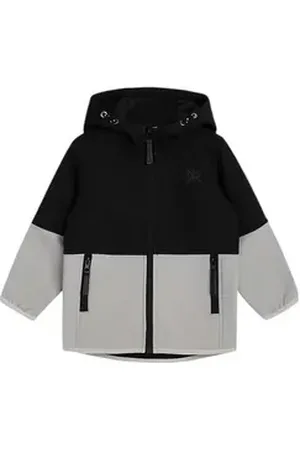 Hust & Claire Softshelljacke Odin (1-St) mit Kapuze schwarz 128