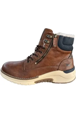 Mustang Shoes Herren Stiefelette 4161-603-307 Cognac braun Stiefelette braun 42 EU