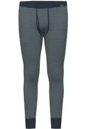Ammann Lange Unterhose Lange Unterhose für Herren (1-St) Baumwolle mit Eingriff blau 7 / XL