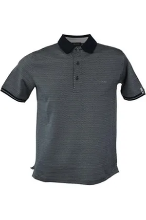 Carlo Colucci Poloshirt Caravita schwarz XS