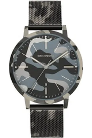 Watchpeople Quarzuhr Hidden Camouflage WP 046-01, flach, easy release Band, Datumsanzeige