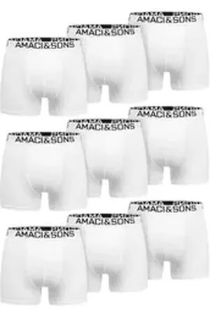 amaci Boxershorts LARY 9er Pack Boxershorts (9er-Pack) Herren Baumwolle Männer Unterhose Unterwäsche schwarz XXL
