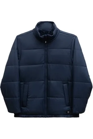 Vans Steppjacke NO HOOD NORRIS MTE 1 PUFFER JACKET mit Logobadge blau L