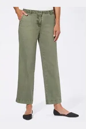 WITT WEIDEN Bequeme Jeans Culotte weiß 23